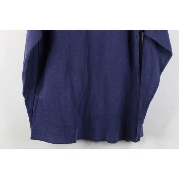 Vtg 70s Streetwear Mens Large Tall Thermal Waffle Knit Long Sleeve T-Shirt USA - Picture 12 of 12